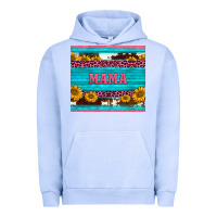 Pigment Grape Ice cowhide leopard sunflowers mama Urban Hoodie - BarkalooDesign