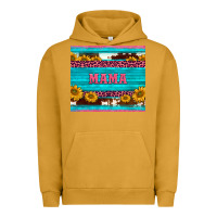 Pigment Peanut Butter cowhide leopard sunflowers mama Urban Hoodie - BarkalooDesign