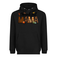 Black thankful mama Heavyweight Hoodie - texasbilliewilder