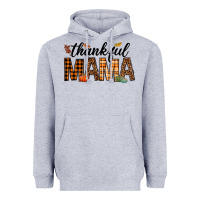 Heather Grey thankful mama Heavyweight Hoodie - texasbilliewilder