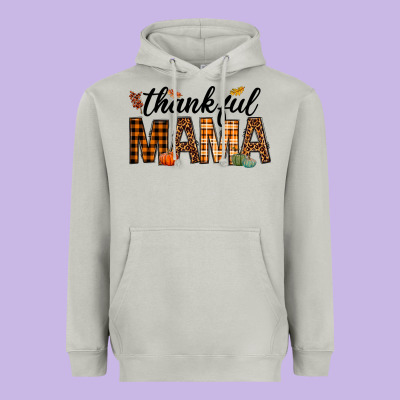Thankful Mama Heavyweight Hoodie Designed By Texasbilliewilder