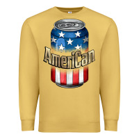 Antique Gold American 4th of July Premium Sweatshirt - CowGirlArtShop