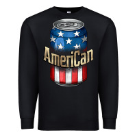 Black American 4th of July Premium Sweatshirt - CowGirlArtShop