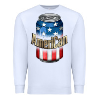 White American 4th of July Premium Sweatshirt - CowGirlArtShop