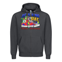 Smoke be a kind sole autism awareness Zipper Hoodie - MaliasSmallBusiness