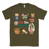 Army Green tis the season Classic Tee - MaliasSmallBusiness
