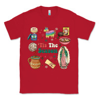 Red tis the season Classic Tee - MaliasSmallBusiness