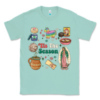Seafoam tis the season Classic Tee - MaliasSmallBusiness