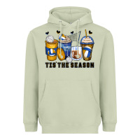 Matcha tis' the season volleyball coffee cups Heavyweight Hoodie - Zillion Design Studio