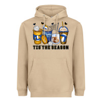 Mushroom tis' the season volleyball coffee cups Heavyweight Hoodie - Zillion Design Studio