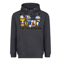 Smoke tis' the season volleyball coffee cups Heavyweight Hoodie - Zillion Design Studio
