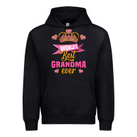 Black world's best grandma ever Urban Hoodie - Jasminsmagicworld