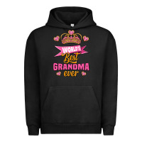 Pigment Black world's best grandma ever Urban Hoodie - Jasminsmagicworld
