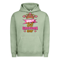 Pigment Oil Green world's best grandma ever Urban Hoodie - Jasminsmagicworld