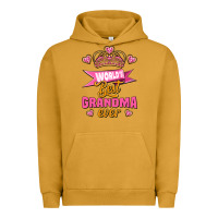 Pigment Peanut Butter world's best grandma ever Urban Hoodie - Jasminsmagicworld