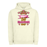 Pigment Pistachio world's best grandma ever Urban Hoodie - Jasminsmagicworld