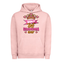 Pigment Salmon world's best grandma ever Urban Hoodie - Jasminsmagicworld