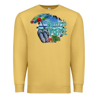 Antique Gold beach please Premium Sweatshirt - SublimationCraftShop