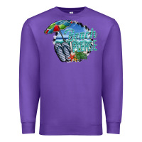 Purple beach please Premium Sweatshirt - SublimationCraftShop