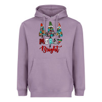 Lavender western trees merry and bright christmas Heavyweight Hoodie - RanaPortraitStore
