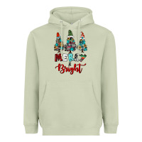 Matcha western trees merry and bright christmas Heavyweight Hoodie - RanaPortraitStore