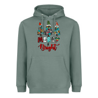 Sage western trees merry and bright christmas Heavyweight Hoodie - RanaPortraitStore