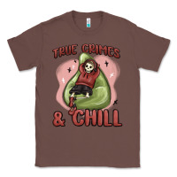 Chestnut true crimes & chill Classic Tee - MaliasSmallBusiness