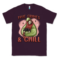 Plum true crimes & chill Classic Tee - MaliasSmallBusiness