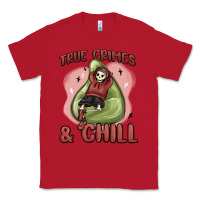Red true crimes & chill Classic Tee - MaliasSmallBusiness