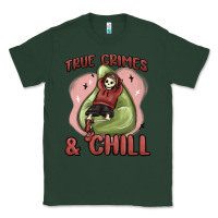 Sports Green true crimes & chill Classic Tee - MaliasSmallBusiness