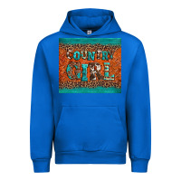 Cobalt country girl Urban Hoodie - BarkalooDesign
