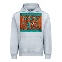 Heather Grey country girl Urban Hoodie - BarkalooDesign