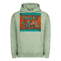 Pigment Oil Green country girl Urban Hoodie - BarkalooDesign