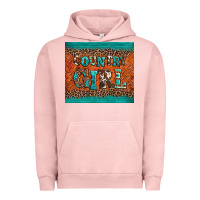 Pigment Salmon country girl Urban Hoodie - BarkalooDesign