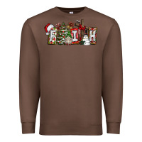 Chestnut Faith Premium Sweatshirt - CowhideDigitalArt