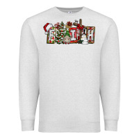 Oatmeal Heather Faith Premium Sweatshirt - CowhideDigitalArt