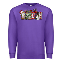 Purple Faith Premium Sweatshirt - CowhideDigitalArt