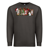 Smoke Faith Premium Sweatshirt - CowhideDigitalArt