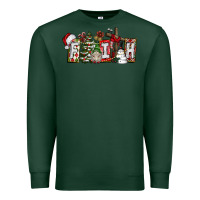 Sports Green Faith Premium Sweatshirt - CowhideDigitalArt