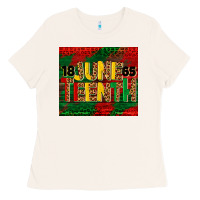 Juneteenth 1865 Tumbler Ladies Tee | Teevron