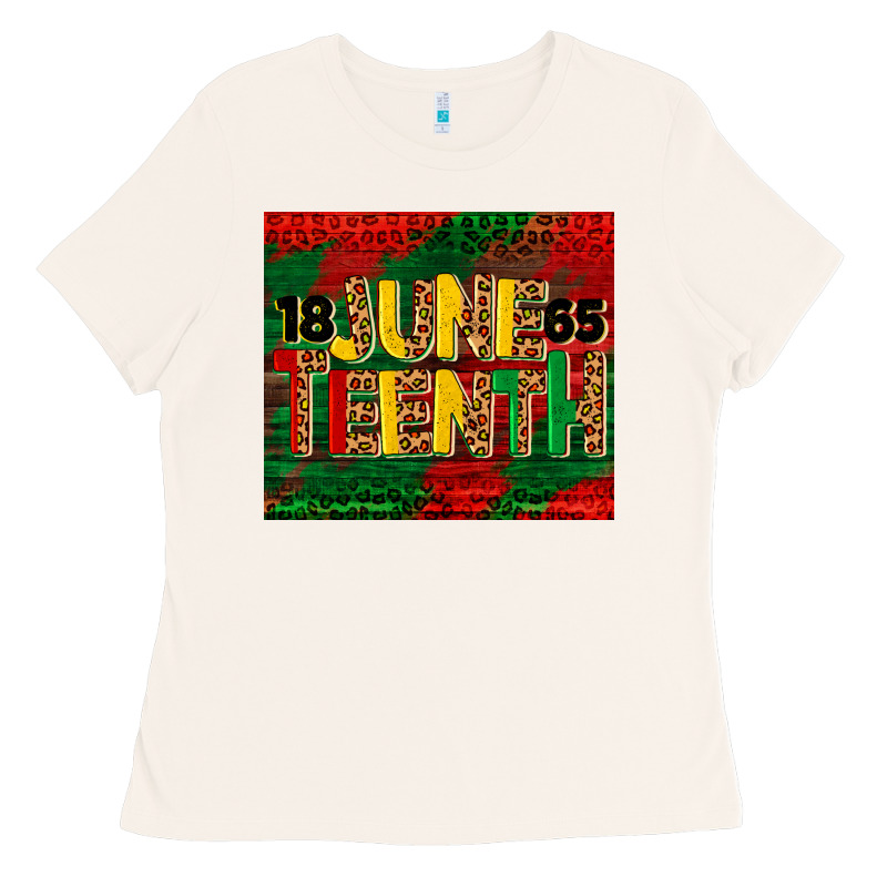 Juneteenth 1865 Tumbler Ladies Tee by BarkalooDesign | Teevron