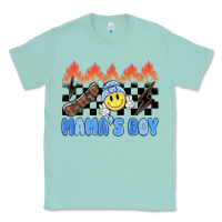 Seafoam mama's boy Classic Tee - MaliasSmallBusiness