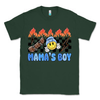 Sports Green mama's boy Classic Tee - MaliasSmallBusiness
