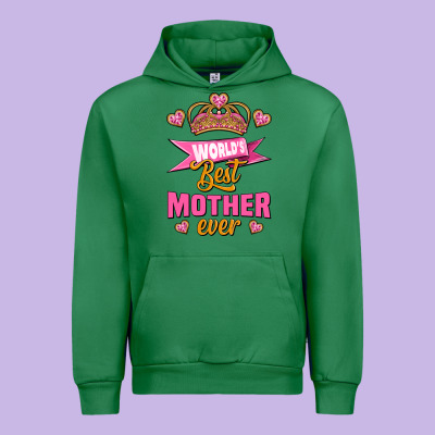 World's Best Mother Ever Urban Hoodie Designed By Jasminsmagicworld