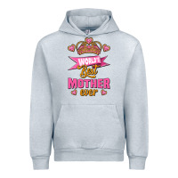 Heather Grey world's best mother ever Urban Hoodie - Jasminsmagicworld