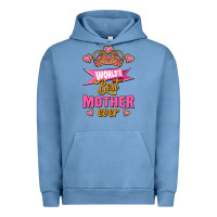 Pigment Pebble Blue world's best mother ever Urban Hoodie - Jasminsmagicworld