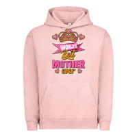 Pigment Salmon world's best mother ever Urban Hoodie - Jasminsmagicworld