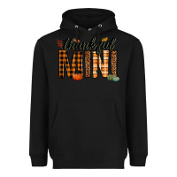 Black thankful mini Heavyweight Hoodie - texasbilliewilder