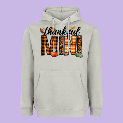 Thankful Mini Heavyweight Hoodie Designed By Texasbilliewilder