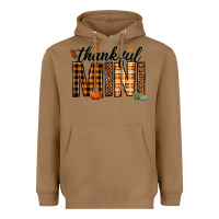 Toasted Coconut thankful mini Heavyweight Hoodie - texasbilliewilder